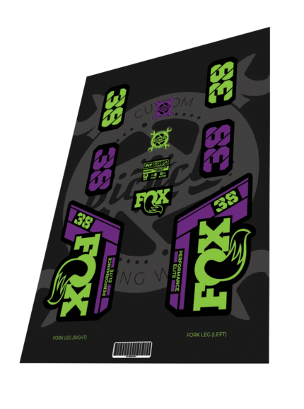 FOX Performance Elite 38 2021 Purple Green