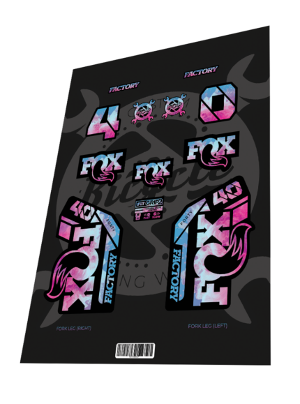 FOX Factory 40 Purple Clouds 2022