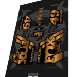 FOX Factory 49 Black Gold 2020