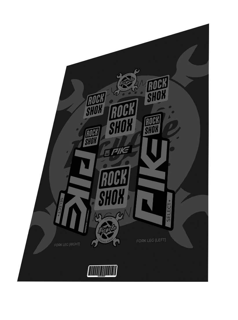 CBTW-PKE-21-SLT-STH-BLK ROCKSHOX Pike Select Plus Stealth Black 2021 - imagine 1