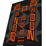 ROCKSHOX Zeb Ultimate Black Orange 2022