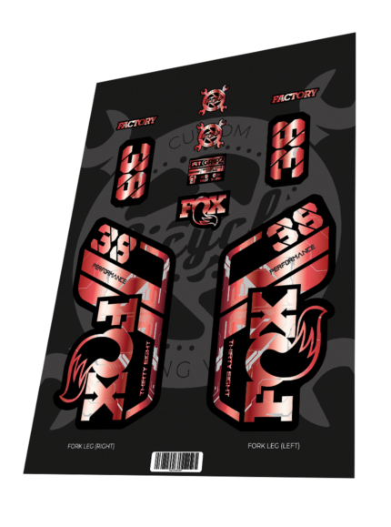 FOX Performance 38 Cyber Red 2022