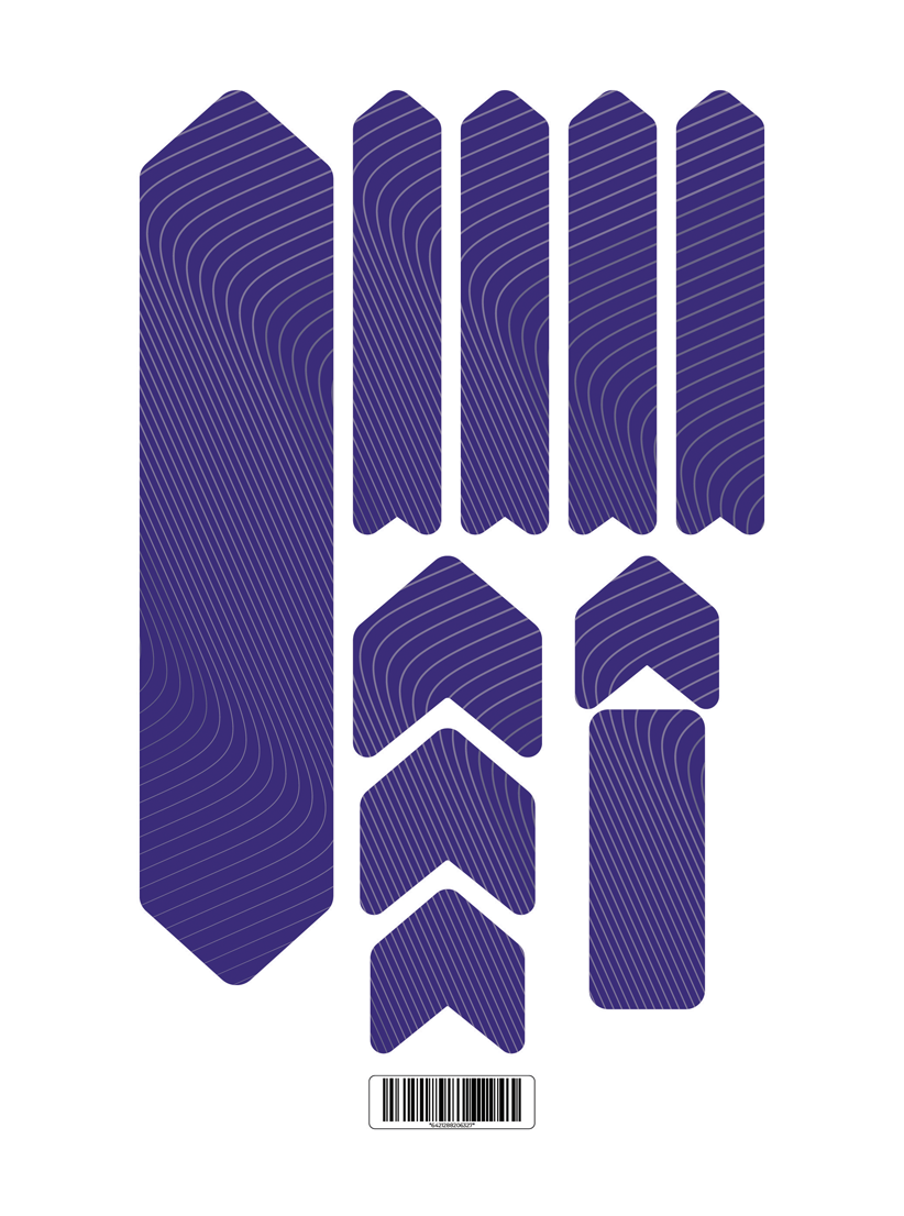 CBTW-FRM-23-FLW-PRP-V2 FRAME PROTECTION FLOW LINES V2 – PURPLE - imagine 1
