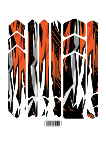 FRAME PROTECTION SPEED FREAK FULL KIT – ORANGE