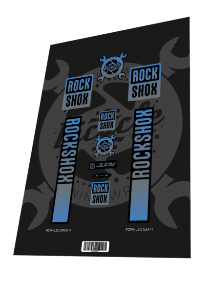 ROCKSHOX Judy Gradient Grey Blue 2023