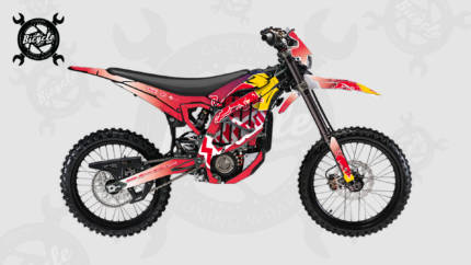 KIT DECALS PREMIUM SURRON ULTRA BEE CRYSTAL RED BULL