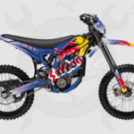 KIT DECALS PREMIUM SURRON ULTRA BEE CRYSTAL RED BULL BLUE