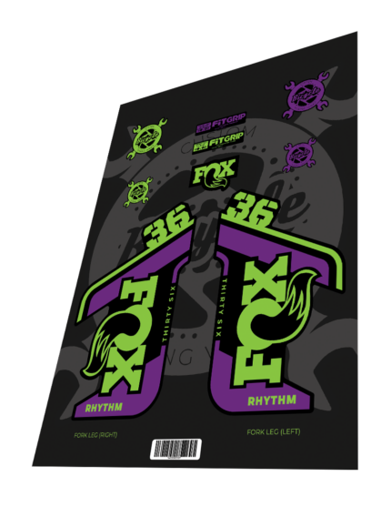FOX Rhythm 36 Purple Green 2021