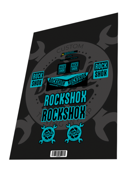 ROCKSHOX Monarch Plus RC3 Turqoise Blue 2016