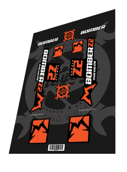 MARZOCCHI Bomber Z2 Orange Black 2020