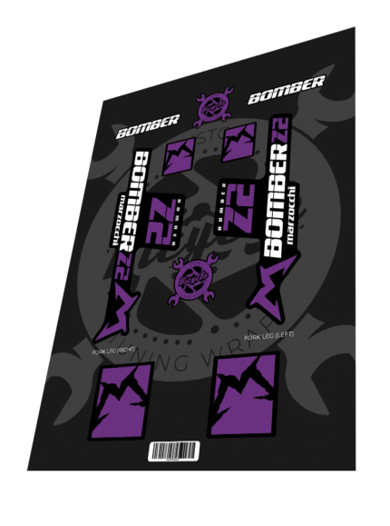 MARZOCCHI Bomber Z2 Purple Black 2020