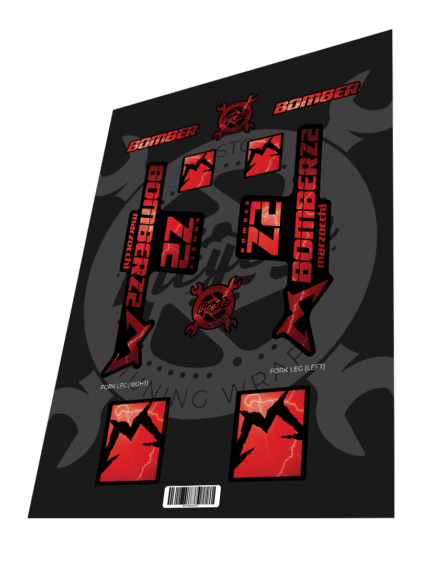 MARZOCCHI Bomber Z2 Thunder Red Black 2020