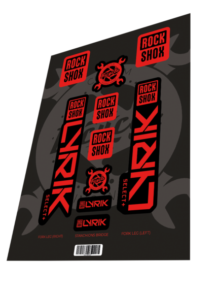 ROCKSHOX Lyrik Select Plus Blood Red 2023