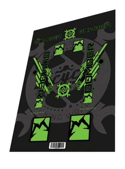 MARZOCCHI Bomber 66 RCV Toxic Green 2015