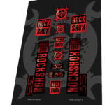 ROCKSHOX 35 Thunder Red Black 2020