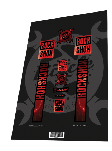 ROCKSHOX Judy Thunder Red Black 2023