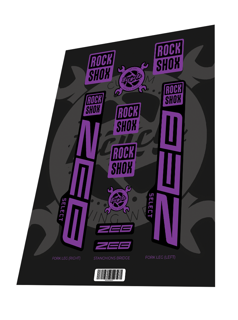CBTW-ZEB-22-SLT-PRP ROCKSHOX Zeb Select Purple 2022 - imagine 1