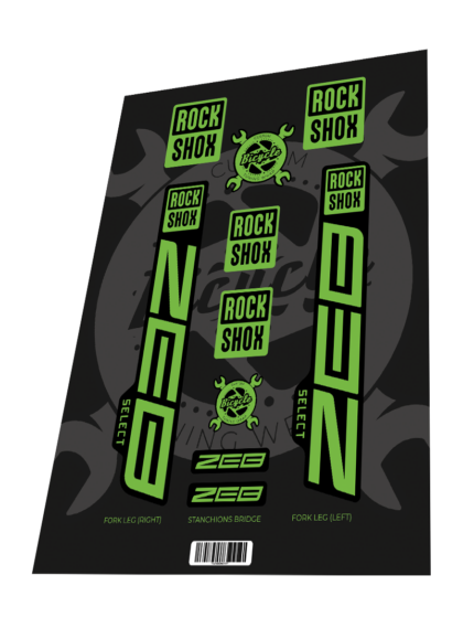 ROCKSHOX Zeb Select Toxic Green 2022