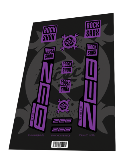 ROCKSHOX Zeb Ultimate Purple 2022