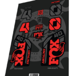 FOX Factory 40 Blood Red 2022