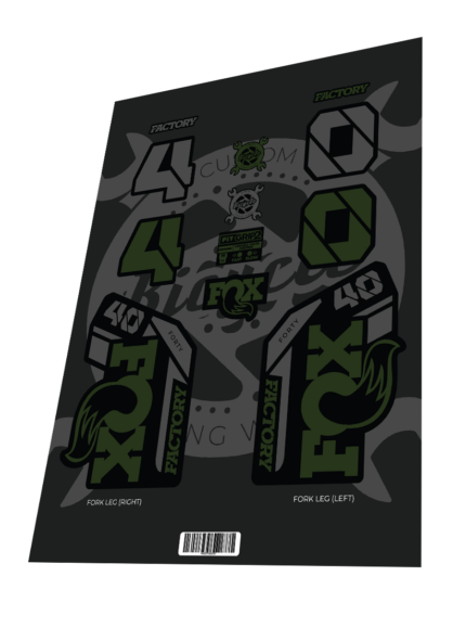FOX Factory 40 Dark Green 2022