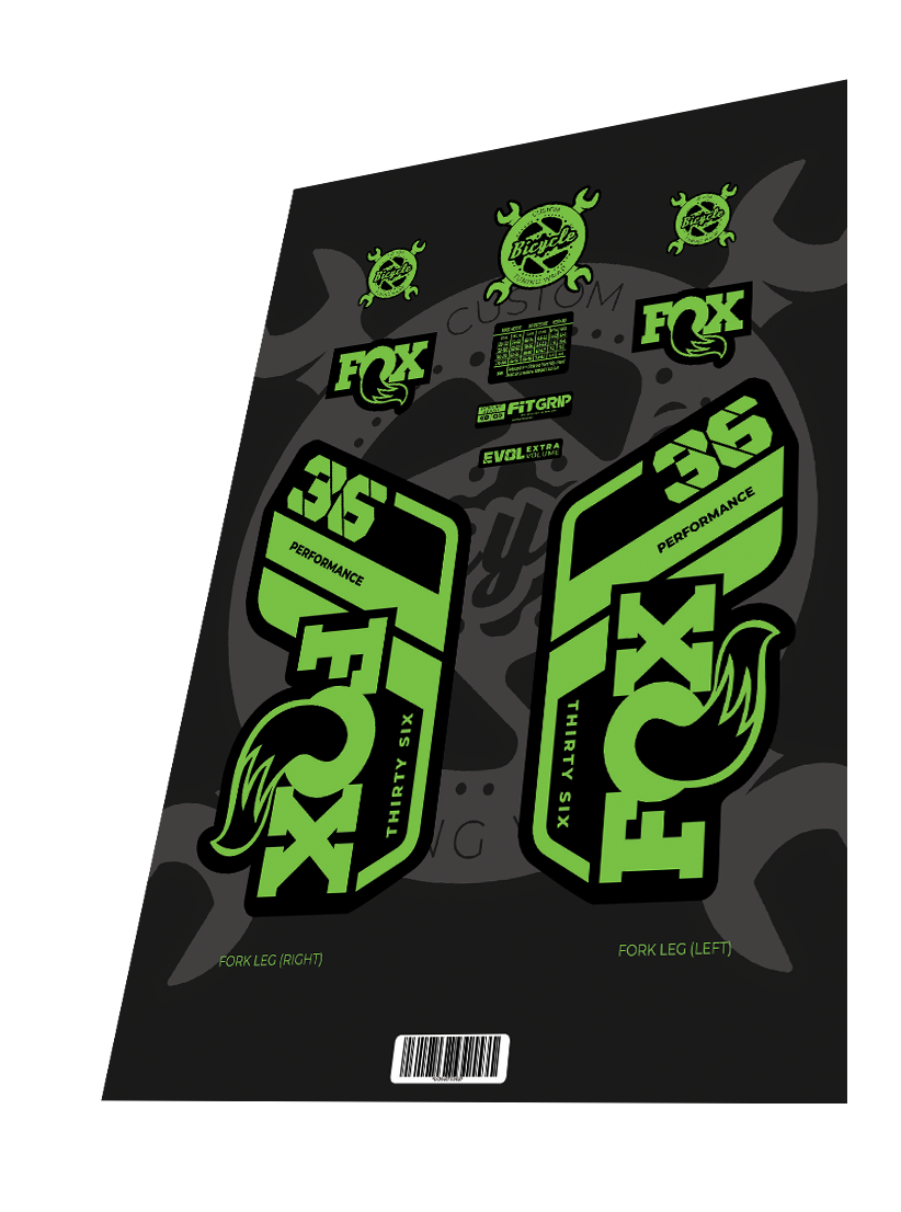 CBTW-FOX-36-21-PRF-TOX-GRN FOX Performance 36 Toxic Green 2021 - imagine 1