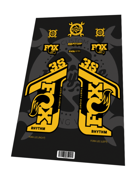FOX Rhythm 38 Yellow Black 2021