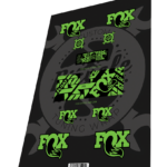 FOX Float X2 Factory Air Can Large Toxic Green 2023