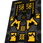 MARZOCCHI Bomber 58 Yellow Black 2024