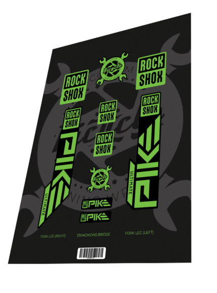 ROCKSHOX Pike Ultimate Toxic Green 2025