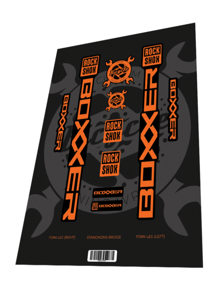 ROCKSHOX Boxxer Base Orange 2025