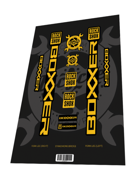 ROCKSHOX Boxxer Base Yellow Black 2025