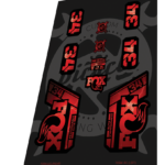 FOX Performance Elite 34 2021 Thunder Red Black