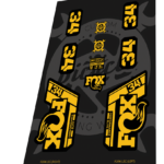 FOX Performance Elite 34 2021 Yellow Black
