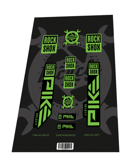 ROCKSHOX Pike Select Toxic Green 2023