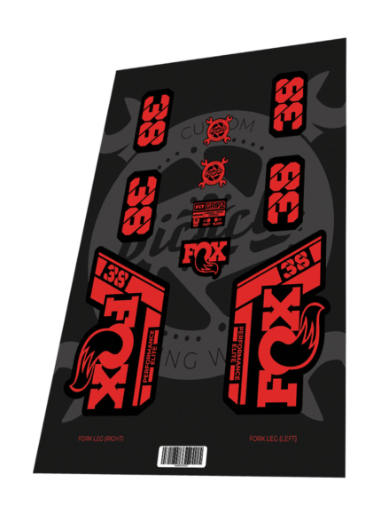 FOX Performance Elite 38 2021 Blood Red