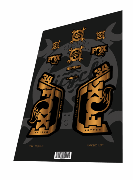 FOX Rhythm 34 Gold 2023