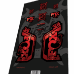 FOX Rhythm 34 Thunder Red Black 2023