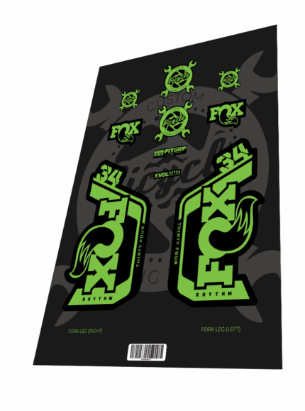 FOX Rhythm 34 Toxic Green 2023